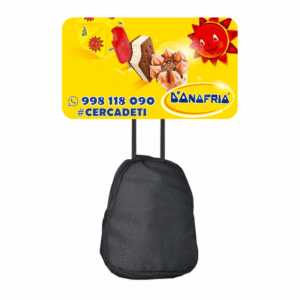 Mochila Publicitario con bolso grande y su letrero 60x40cm ambos lados y varillas de aluminio