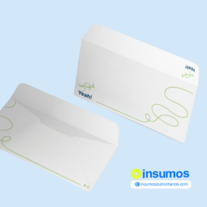 Sobres Corporativos en diferente medidas en material bong 75gr. impresión a color